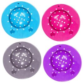 Colador Fregadero Plástico Transparente Colores Surtidos Azul Lila Fucsia Gris Protege Tuberías