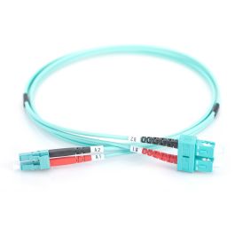 DIGITUS LWL Patchkabel LC -> SC 2.00m Multimode Duplex OM3