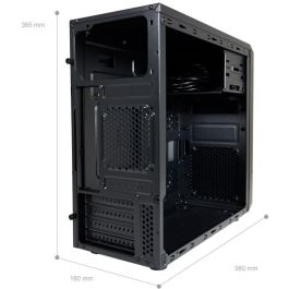 LC-Power LC-2017MB-ON Micro Torre PC Negra, micro ATX/Mini-ITX, para Gaming