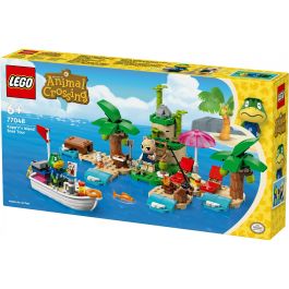 LEGO 77048 Animal Crossing Paseo en Barca con el Capitán Set de Construcción Isla Desierta Munchi Ardilla Personalizable +6 años