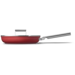 Smeg CKFF2801RDM Sartén Bratpfanne de 28 cm, Color Rojo