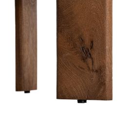 Mesita Marrón Madera de Mango 115 X 70 X 43 cm