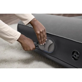 Bestway Colchón Hinchable 671BQ Tritech Twin para 1 Persona, Bomba USB Integrada, 1,88 m x 99 cm x 30 cm