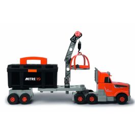 Smoby Black + Decker Bricolo Truck 2 en 1: Camión & Caja de Herramientas con 60 Accesorios de Construcción para Niños +3 Años