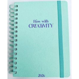 Agenda Anual (2026) Mooving Gala Wire-O Tapa Extra Con Goma 150X210 S/V Surtido (2 Mod.) Precio: 13.6900005. SKU: B14JPLZYQR
