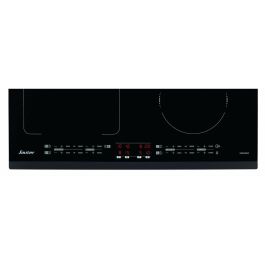 SAUTER SPI4664B Placa de inducción - 4 quemadores - 7200W - L60 x D51cm - Revestimiento de vidrio - Negro SAUTER SPI4664B Placa de inducción - 4 quemadores - 7200W - L60 x D51cm - Revestimiento de vidrio - Negro