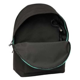 Mochila para Portátil Kings League KINGS LEAGUE "EL BARRIO" Negro 31 x 44 x 18 cm