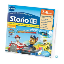 Vtech Storio Juego Educativo Paw Patrol Francés 3-6 años