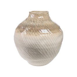 Jarrón Romimex Beige Porcelana 36 x 39 x 37 cm Precio: 150.49999965. SKU: B1KA3MX83A