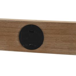 DKD Home Decor Chic home Boho Decoración Natural Negro LED MDF 8 x 17 x 34 cm (2 Unidades)