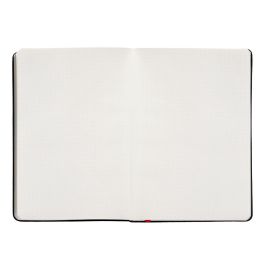 Cuaderno Con Gomilla Antartik Notes Tapa Dura A5 Hojas Puntos Negro Y Rojo 100 Hojas 80 gr Fsc