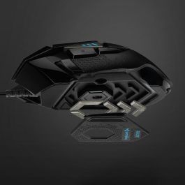 Logitech 910-005470 Ratón Gaming G502 Hero 25600 DPI RGB LIGHTSYNC, 11 Botones Programables, Peso Ajustable y Negro Logitech 910-005470 Ratón Gaming G502 Hero 25600 DPI RGB LIGHTSYNC, 11 Botones Programables, Peso Ajustable y Negro
