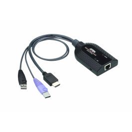 ATEN Adaptador KVM Virtual Media KVM Adapterkabel USB a HDMI con Smart Card, Negro, Metálico, Púrpura Precio: 260.94999997. SKU: B1CBS2WA7X