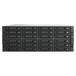 QNAP TL-R2400PES - Unidad de Expansión JBOD 24 Bahías 4U para Rack, sin Discos, Interfaz PCIe 3.0, Fuente Redundante, 2.5\"/3.5\" SATA