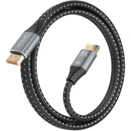 AISENS - CABLE DISPLAYPORT V2.1 16K@60HZ 80GBPS, DP/M-DP/M, NEGRO, 1.5M