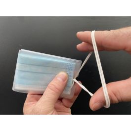 Yosan portamascarilla de polipropileno translucido para proteccion de mascarilla quirurgica/sanitaria blister -2u- Precio: 0.9925146. SKU: B19G4RC5TC