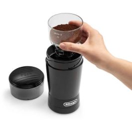 Delonghi KG200 Molinillo de Café Eléctrico, 170 W, para 90 g de Granos, Color Negro