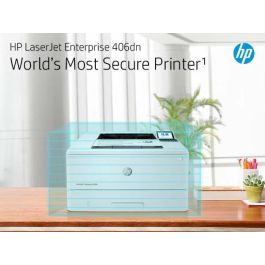 HP LaserJet Enterprise M406dn Impresora Láser Monocromo con JetIntelligence