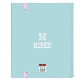 Carpeta de anillas Munich Heaven Azul cielo 27 x 32 x 3.5 cm