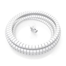 AISENS - ORGANIZADOR DE CABLE EN ESPIRAL 25MM, BLANCO, 1.0M Precio: 1.98999988. SKU: B1H2QS9K5H