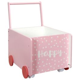 Home Deco Kids Carro Almacenar Infantil Rosa para Niños con Ruedas Decorativas 35x47 cm Precio: 29.49999965. SKU: B1G8XMCYC7