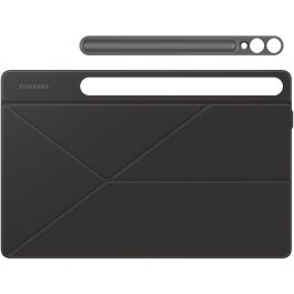 SAMSUNG Smart Book Cover EF-BX810PBEGWW para Galaxy Tab S9+ / S9 FE+ de 12.4", Resistente a Golpes y Rayones, Negro