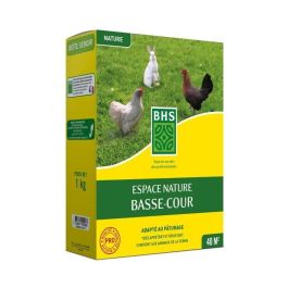 Césped - BHS - Espace Nature 1kg | 40m² | Alto en proteínas, rápido, homogéneo | Bienestar animal al aire libre. Precio: 35.99703778. SKU: B17H7AQ9WT