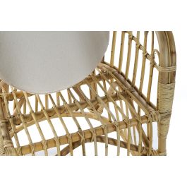 DKD Home Decor Sillón Balinés Ratán Marrón Claro 72 x 83 x 62 cm Hecho a Mano