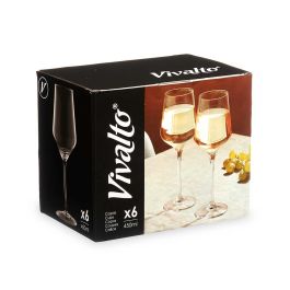 Copa Vino Conica Vivalto 450 ml - Vidrio Transparente 9x24.2x9 cm (24 Unidades) Copa Vino Conica Vivalto 450 ml - Vidrio Transparente 9x24.2x9 cm (24 Unidades)