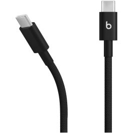 Apple Cable USB-C a USB-C Trenzado de 1.5m Negro para Carga Rápida y Sincronización, Compatible con USB 2.0