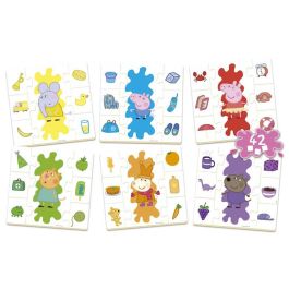 Peppa Pig 16225 Aprendo Los Colores Puzzle Educativo para Niños +4 Años