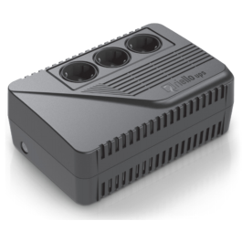 Riello iPlug SE Sistema de Alimentación Ininterrumpida (UPS) Línea Interactiva 0,6 kVA, 3 Salidas AC, Protección Sobretensiones para Oficina y Hogar Precio: 54.49999962. SKU: S55074194