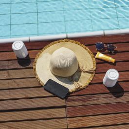 Hama Twin 3.0 Altavoz Portátil Estéreo Inalámbrico Bluetooth 5.0 Blanco 30W Resistente al Agua IP67