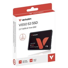 Verbatim 2.5", SATA III, 7mm, 560 MB/s, 1TB Precio: 155.50000037. SKU: S8419721