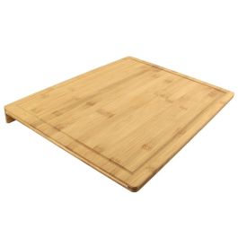 Cook Concept Tabla Cortar Bambú con Ranura 45x34 cm Profesional Antideslizante