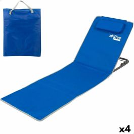 Esterilla Aktive Reclinable 147 x 55 x 48 cm PVC 600D Azul Acero Esponja (4 Unidades) Precio: 66.95000059. SKU: B142G3LGYT