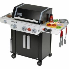 Weber Barbacoa Genesis Grande a Carbón de Madera FSC con Accesorios para Exteriores - 3 Años de Garantía