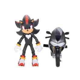 Pack figura sonic 3 la película. especial de shadow 13 cm + motocicleta