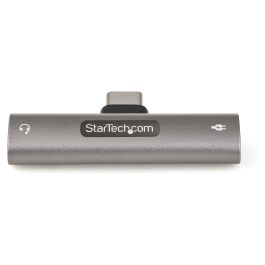 Adaptador USB C a Jack 3.5 mm Startech CDP235APDM Plata