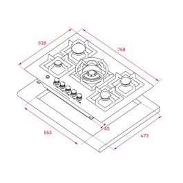 Placa de Inducción Teka EFX 70.1 5G AI AL DR CI