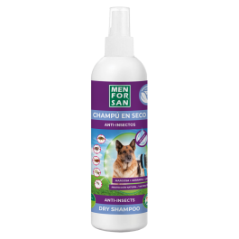 Men For San Champú Seco Repelente Anti-Insectos Perros con Margosa, Geraniol y Lavandino. Protege Pulgas, Garrapatas, Mosquitos 250 mL Men For San Champú Seco Repelente Anti-Insectos Perros con Margosa, Geraniol y Lavandino. Protege Pulgas, Garrapatas, Mosquitos 250 mL Precio: 6.69000046. SKU: B1E8KX6NF7