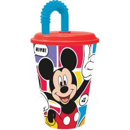 Disney Vaso Easy Sport CZ11364 con Pajita para Niños 430 mL Mickey Mouse Licencia Oficial Precio: 5.98999973. SKU: B19E24E4WQ