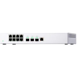 QNAP QSW-308-1C Switch Ethernet No Administrado con 8 Puertos Gigabit y 2 Ranuras SFP+ 10G