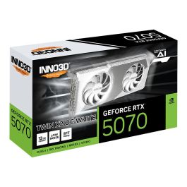 Inno3D RTX5070 TWIN X2 OC WHITE 12GB GDDR7 Tarjeta Gráfica
