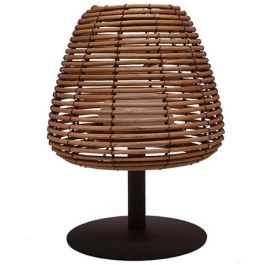 Lámpara de mesa inalámbrica - LUMISKY - BOHEME - H25 cm - Ratán natural - Blanco cálido y LED blanco Precio: 53.49999996. SKU: B1ARLYW8RC