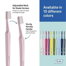 Cepillo de Dientes Tepe Compact Soft Rosa claro