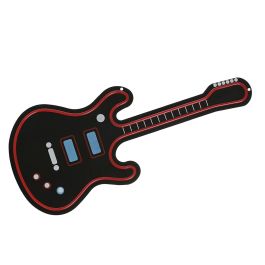 Decoracion Luminosa Urban DKD Home Decor Negro Rojo 1.5 x 63 x 28 cm (2 Unidades)