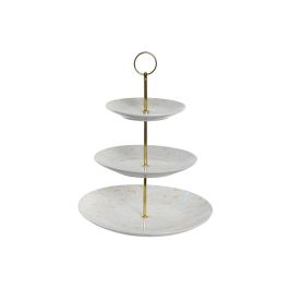 DKD Home Decor Frutero Shabby Azul Rosa Porcelana y Metal 27 x 34 x 27 cm Precio: 16.50000044. SKU: B1CFN8PRRG