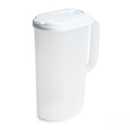 Metaltex Jarra Graduada 2L con Cierre para Puerta de Frigorífico, Cuerpo PP Blanco Translúcido y Tapa Blanca Precio: 4.79000038. SKU: S7912976