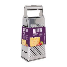 Quttin Rallador Multiusos de 4 Caras de Acero Inoxidable 20 cm (12 Unidades)